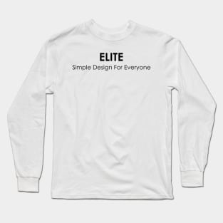 Elite - 02 Long Sleeve T-Shirt